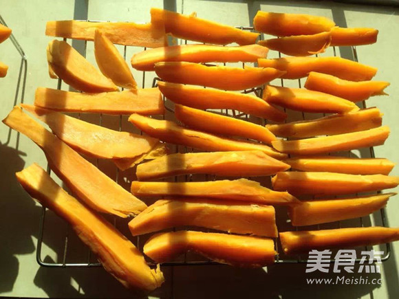 Homemade Dried Sweet Potatoes recipe