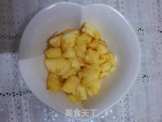 Caramelized Pineapple Steamed Egg recipe