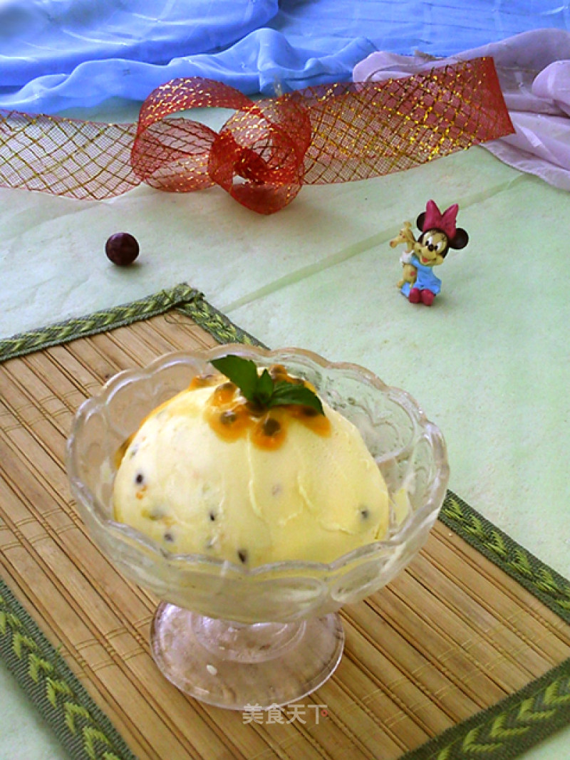 Passion Fruit Ice Cream recipe