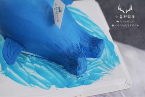 【creative Cake】🐳whale Three-dimensional Cake recipe