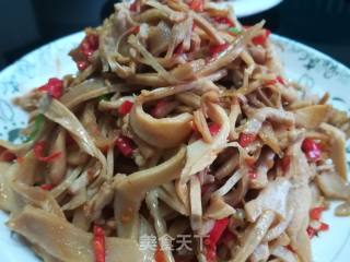 Fried Pork with Bamboo Shoots recipe