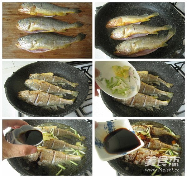 How to Cook A Crispy and Delicious Fish---simmered Yellow Croaker in Clove Vinegar recipe