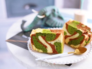 Camouflage Chiffon Cake recipe