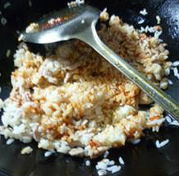 Fried Rice with Lean Pork and Kimchi recipe