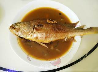 Braised Small Yellow Croaker in Brown Sauce recipe