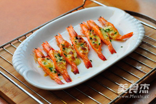 Baked Prawns with Garlic recipe