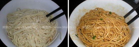 Yangzhou Dry Noodles recipe