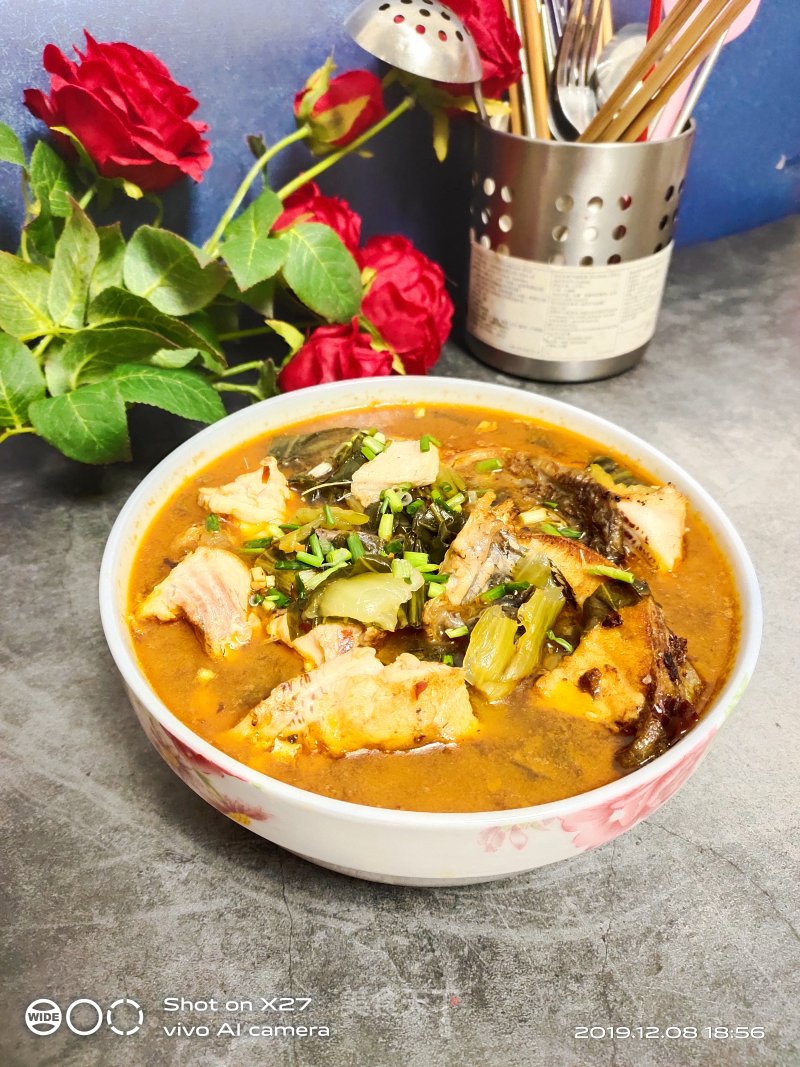 Grass Carp Pickled Cabbage Soup recipe