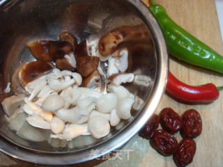 Health Three Treasures-stir-fried Double Mushrooms recipe