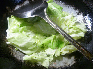 Stir-fried Cabbage with Shacha Sauce and Bean Knot recipe