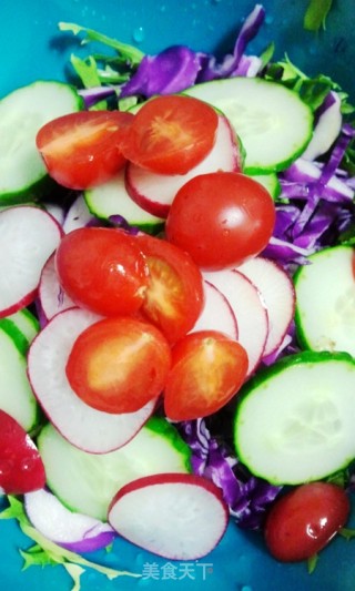 Colorful Vegetable Salad recipe