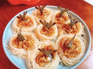 Garlic Vermicelli Shrimp, Rich Reunion Garlic Anchovy Shrimp, Xiaobai Can Easily Make It recipe