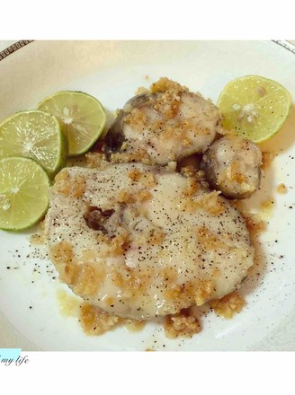 Fried Cod with Garlic recipe