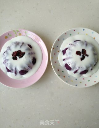 #trust之美#purple Potato Mash with Yogurt recipe