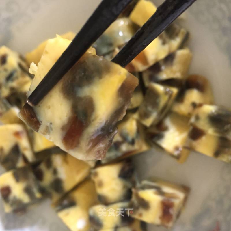 Songhua Egg Sausage recipe