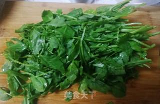 Garlic Pea Sprouts (tips) recipe