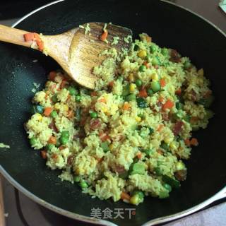 Curry Fried Rice recipe