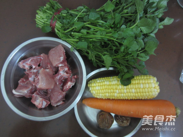 Watercress Pork Bone Soup recipe