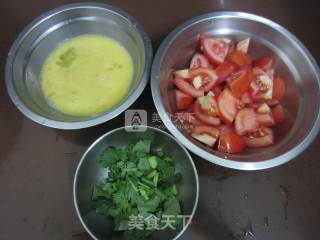Tomato Egg Drop Soup recipe