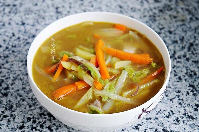 Cabbage Carrot Potato Soup recipe