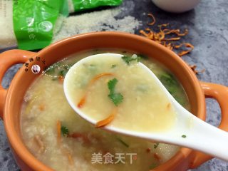 Cordyceps Flower Chicken Wing Congee recipe