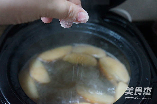 Apple Pear Pot Pork Bone recipe