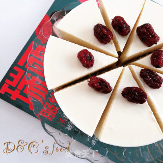 Red Date Yogurt Frozen Cheesecake recipe