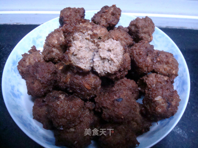 Fried Beef Balls recipe