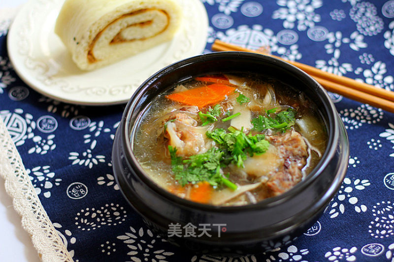 #trust之美#big Qi and Blood Oxtail Soup recipe