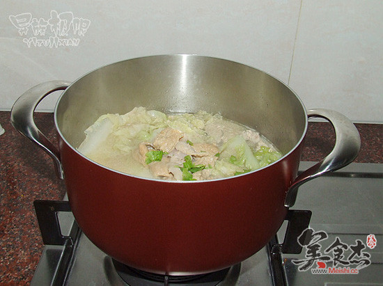 White Miso Fish Intestine Soup recipe