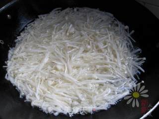 Fish Flavored Enoki Mushroom recipe