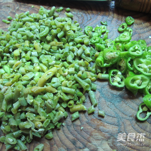 Fried Shrimp with Salted Beans recipe