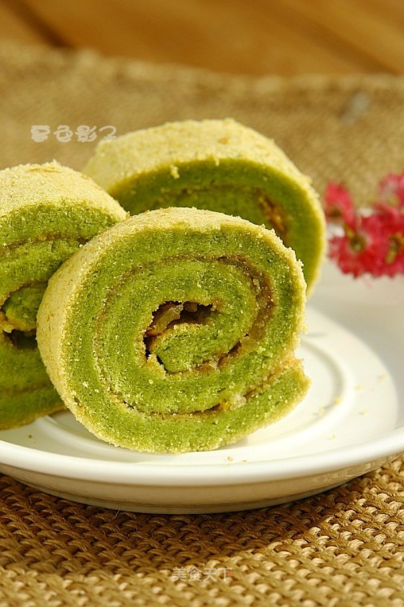 #aca烤明星大赛# Celery Sauce Cake Roll