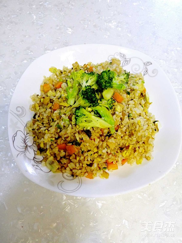 Golden Egg Fried Rice recipe