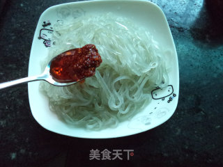 Fried Sauce Crystal Vermicelli recipe