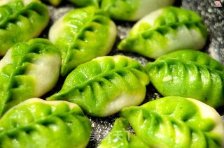 #信之美# Fried Dumplings with Carrots and Willow Leaves recipe