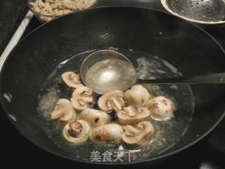 Fried Chicken with Double Mushroom recipe