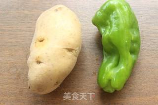 Green Pepper and Potato Shreds recipe