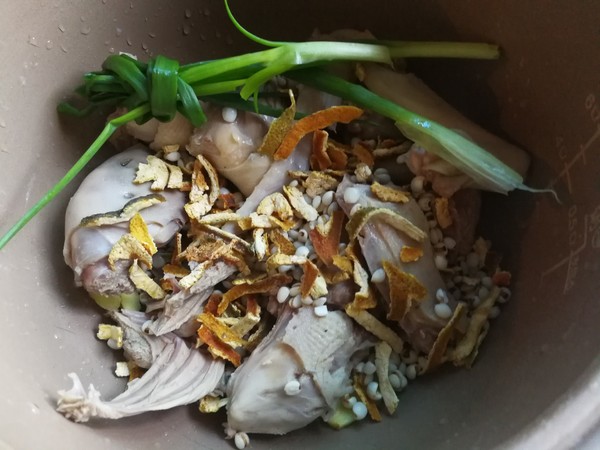 Barley and Tangerine Peel Lao Duck Soup recipe