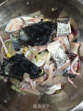 Old Altar Fish with Pickled Cabbage recipe