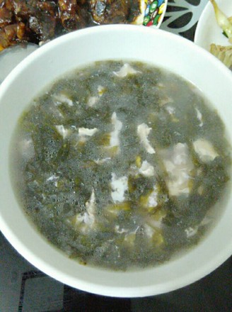 Egg Seaweed Soup recipe