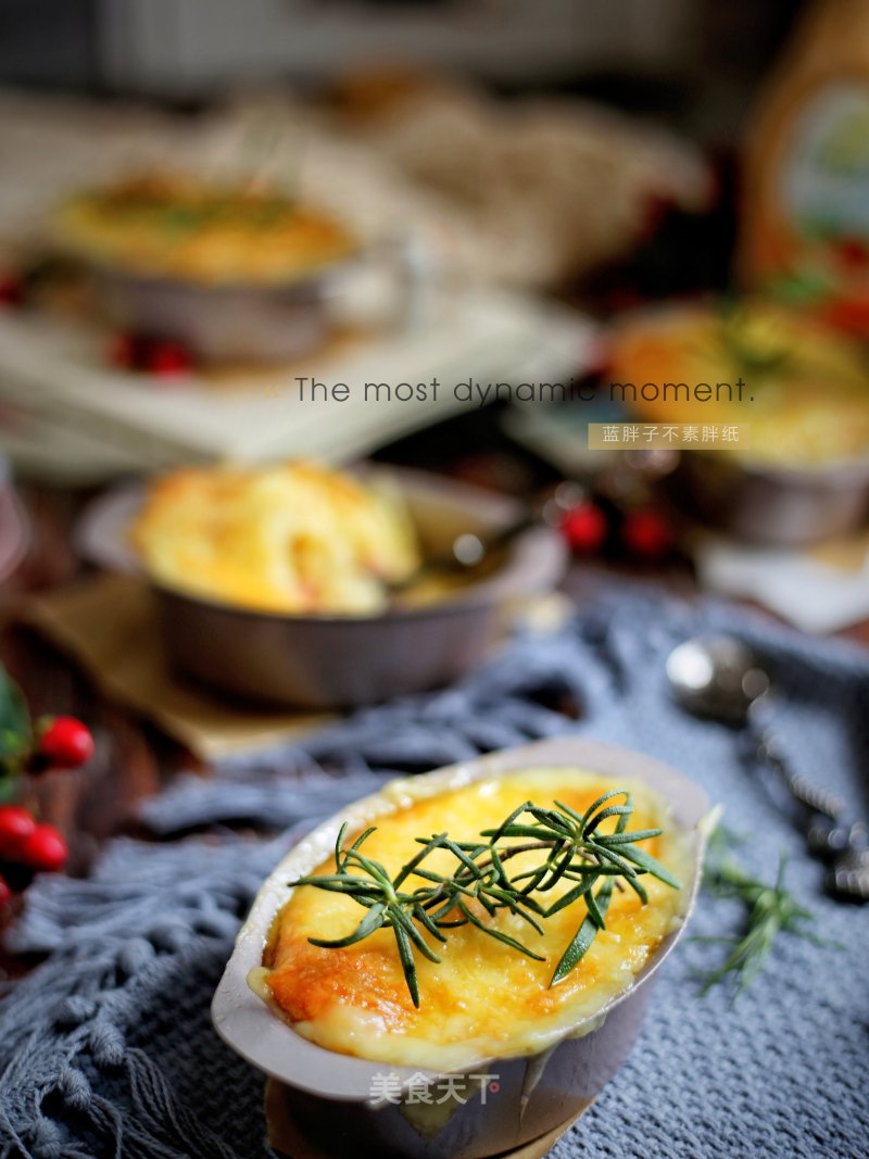 Cheese Baked Mashed Potatoes recipe