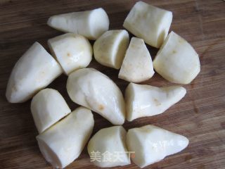 Hairy Potato Stick Bone Soup recipe