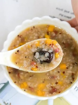 Quinoa and Red Bean Porridge Baby Food Supplement Recipe recipe