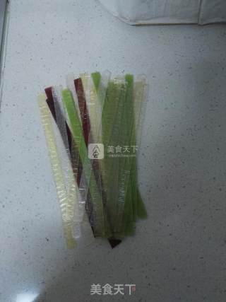 Cold Crystal Vegetable Vermicelli recipe