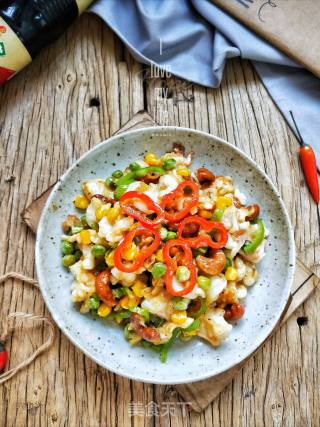 South American Giant Prawns in Colorful Oyster Sauce recipe