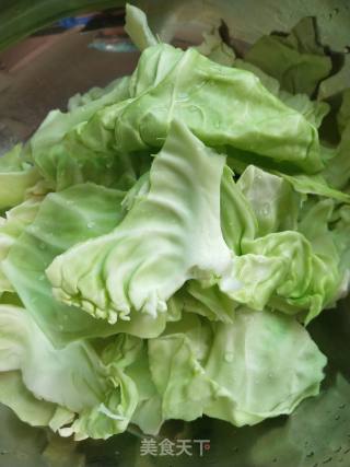Stir-fried Pork Belly with Cabbage recipe