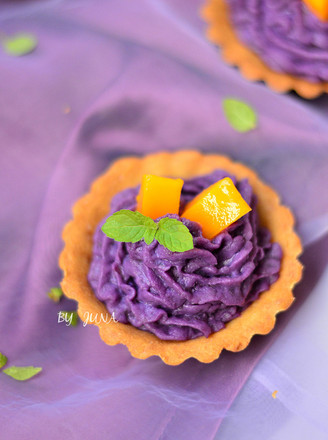 Mango Purple Sweet Potato Tower recipe