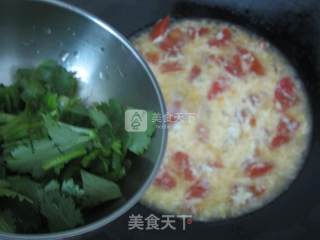 Tomato Egg Drop Soup recipe