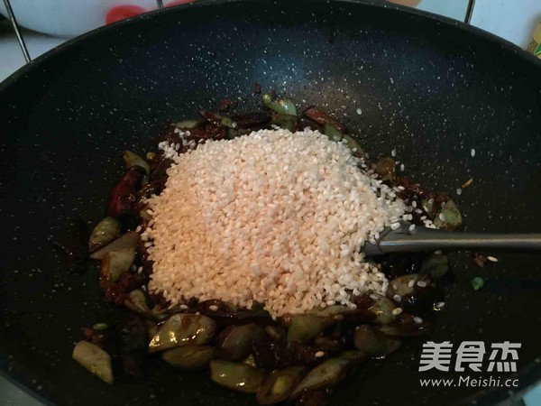 Lentils and Mushroom Braised Rice recipe
